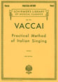 Practical Method of Italian Singing Vocal Solo & Collections sheet music cover